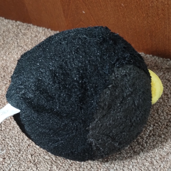 Angry Birds Plush Black Bird Crow Around Toy Stuffed Animal 5" NO SOUND 2010 - Picture 8 of 13
